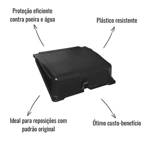 Tampa Caixa Bateria Fabbof para Mercedes-Benz Axor Euro 3