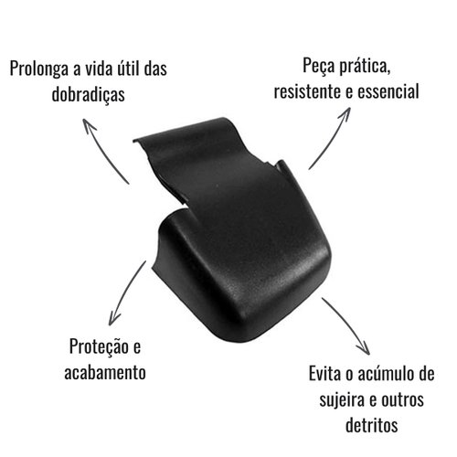 Tampa Dobradiça Porta Cepam Direito para Scania Série 4