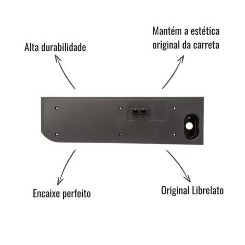 Tampa Lanterna Traseira Braslux Direito Original Librelato