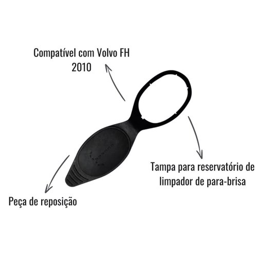 Tampa Reservatório Limpador de Para-Brisa para Volvo FH 2010