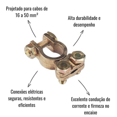 Terminal para Bateria Hikari HK-300 Sapinho 10 Unidades