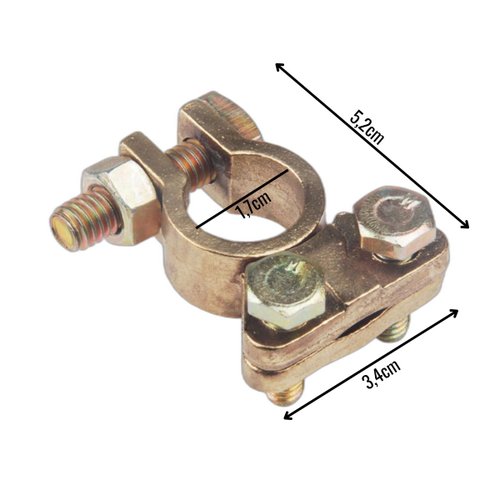 Terminal para Bateria Hikari HK-301 Sapão Grande 10 Unidades