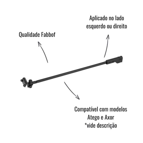 Tirante Braço Espelho Retrovisor Fabbof HPN 1620 Axor Cargo
