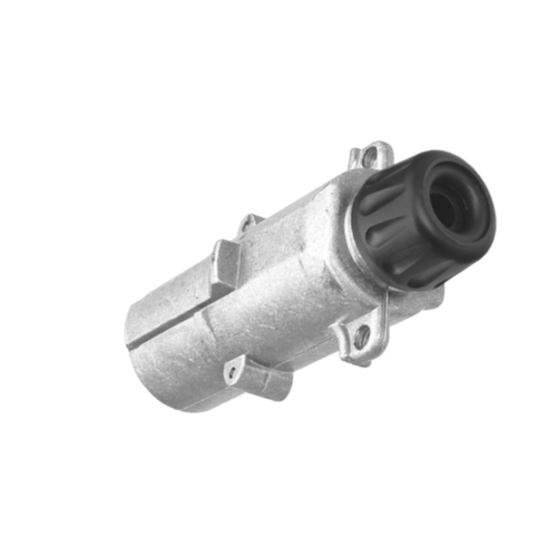 Tomada Engate Macho 7 Polos de Metal Carreta Hella 24V 16A
