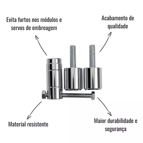 Trava Antifurto V-Truck Módulos Servo Embreagem Scania NTG