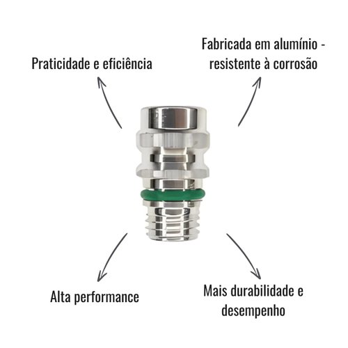 Válvula de Enchimento Alta Royce Connect M12x1,5 5 Unidades