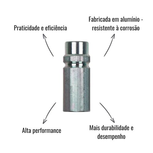 Válvula de Enchimento Baixa Royce Connect M10x1,25 R134a