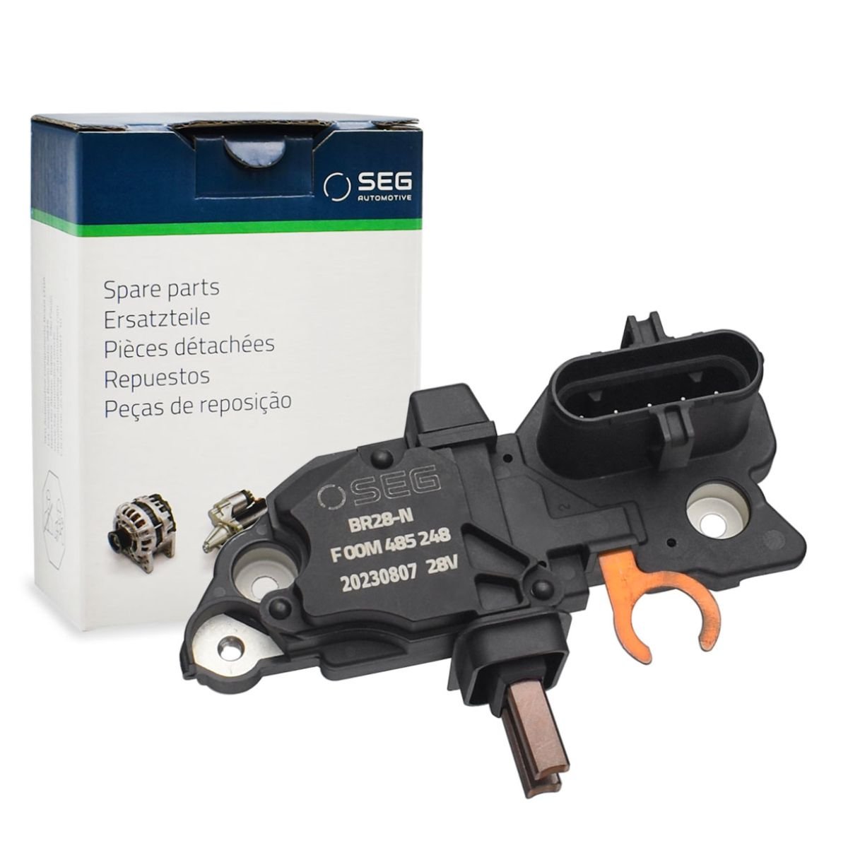 Regulador Voltagem Alternador SEG 28V Bosch Scania MB