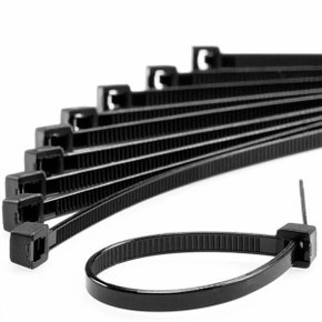 Abraçadeira Frontec Nylon Preta 150x3,7mm 100 Unidades