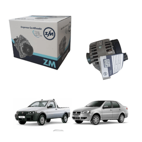 Alternador Fiat Idea Palio Punto Siena Strada Uno 12v 90a