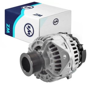 Alternador ZM Sistema Bosch 24V 80A com Polia 8PK Volvo FH12
