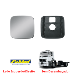Base com Espelho Retrovisor Auxiliar MB Axor Atego 2007/2013