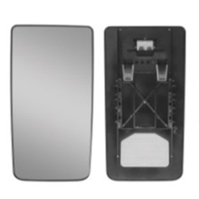 Base com Vidro Espelho Retrovisor MAN TGX C/Desembaçador Le/Ld