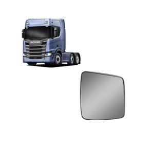 Base Vidro Espelho Retrovisor Fabbof LE C/Desemb Scania NTG