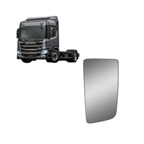Base Vidro Espelho Retrovisor Fabbof LE C/Desemb Scania NTG