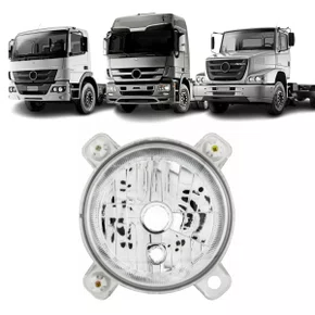 Bloco Farol Baixo Nino Esquerdo H7 para Atego Atron Actros