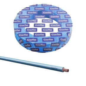 Cabo Flexível Corfio 450/750V 1x1,0mm² Azul 200 Metros