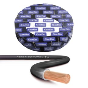 Cabo Flexível Corfio 450/750V 1x1,5mm² Preto 100 Metros
