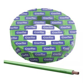 Cabo Flexível Corfio 750V 2,5mm² Verde 100 Metros