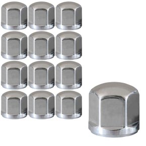 Capas de Porca N°21 Nicolini Cromadas 40 Unidades