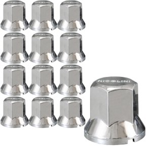 Capas de Porca N°27 Nicolini Cromadas 20 Unidades