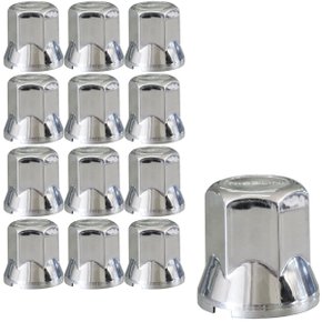 Capas de Porca N°33 Nicolini Cromadas 40 Unidades