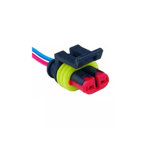 Chicote Rainha das Sete ETE 7731 Conector Lanterna 2 Vias