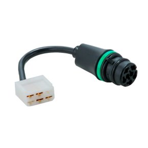 Chicote Elétrico CR 7 Vias Braslux 200mm Direito