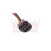 Chicote Reparo Pressostato do ar condicionado 4 Vias Fêmea