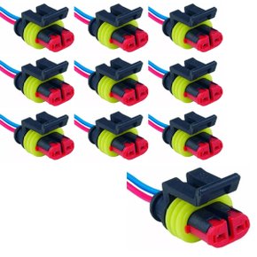 Chicotes Rainha das Sete ETE7731 Conector Lanterna 10 Unid