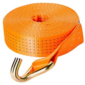 Cinta Amarração Robustec 5T 9M Laranja Sem Catraca