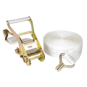 Cinta de Amarração Branca com Catraca Gancho J 3T 9M