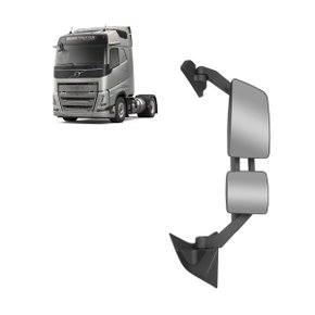 Conj Espelho Retrov Fabbof LD Elétrico C/Desemb Volvo FH