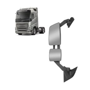 Conj Espelho Retrov Fabbof LE Elétrico C/Desemb Volvo FH