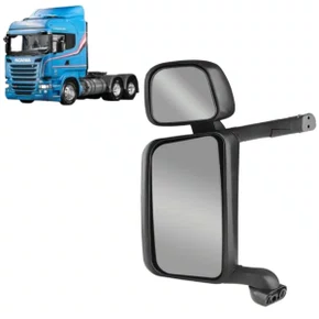 Espelho Retrovisor Fabbof Esquerdo S/Desembaçador Scania S4