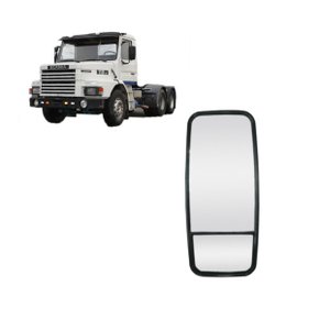 Espelho Retrov Fabbof Direito Convexo Bifocal Scania 113 143