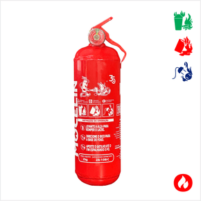Extintor Veicular Mocelin 2kg ABC 2A-10B-C