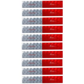 Faixa Refletiva Lateral Avery Dennison Lado Direito 5x30cm 10 Unidades