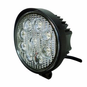 Farol de Trabalho Redondo com LEDs 27W Bivolt - DNI-4161