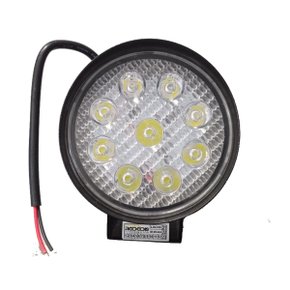 Farol Led Aux Bivolt Redondo 9 Led