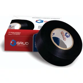 Fita Isolante de Tecido Grud Preta 10 metros x 1,9 cm
