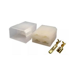 Kit Conectores C/Terminais Rainha das Sete ETE7504 4 vias