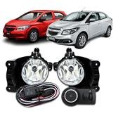 Kit Farol De Milha Tiger para Onix/Sonic/Spin/Prisma - 2013/2016