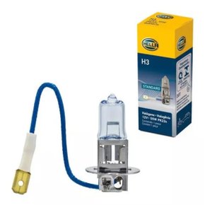 Lâmpada Halógena Hella H3 12V 55W PK22s