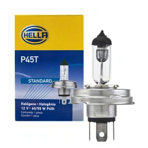 Lâmpada Halógena Hella H5 12V 60/55W P45T