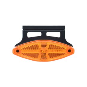 Lanterna Lateral LED Sinalsul Oval Amarela Bivolt R7