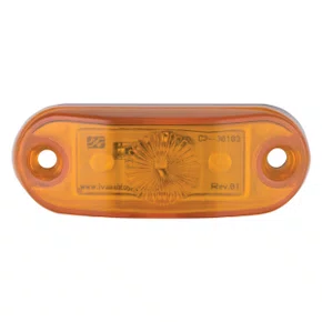 Lanterna Delimitadora de Placa LED Iva Amarela Bivolt