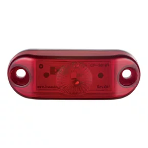 Lanterna Delimitadora de Placa LED Iva Vermelha Bivolt