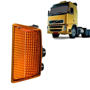 Lanterna Dianteira Pisca Gauer Esquerdo Amarela Volvo FH