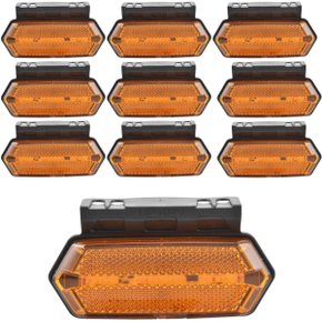 Lanterna Lateral Braslux C/Suporte Librelato Evolut 10 Unid